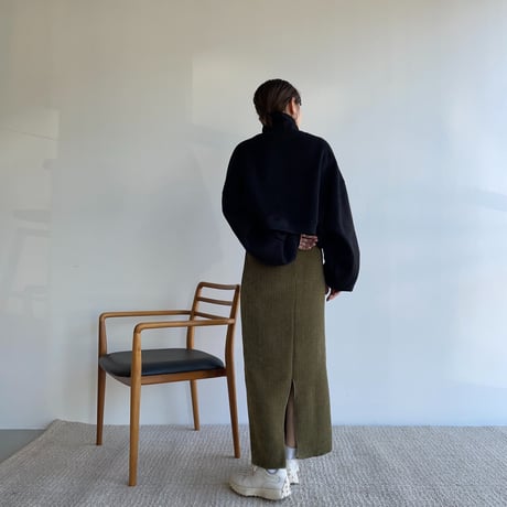 《予約販売》velvet long skirt/2colors_ns0062