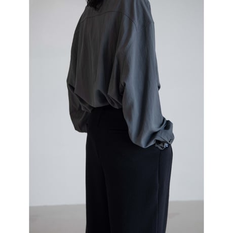 《予約販売》belt wool long pants/2colors_np1059