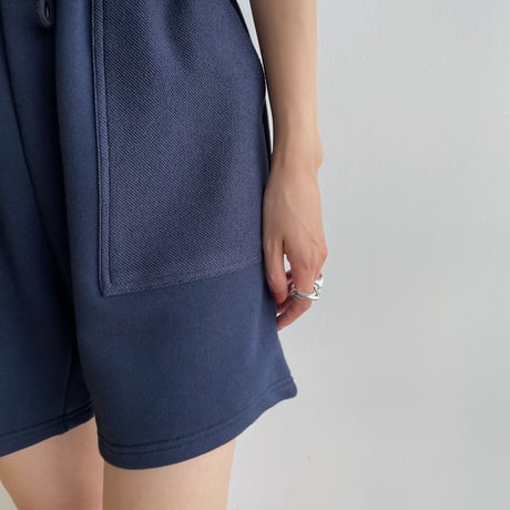 《予約販売》mannish half sweat pants/3colors_np0819