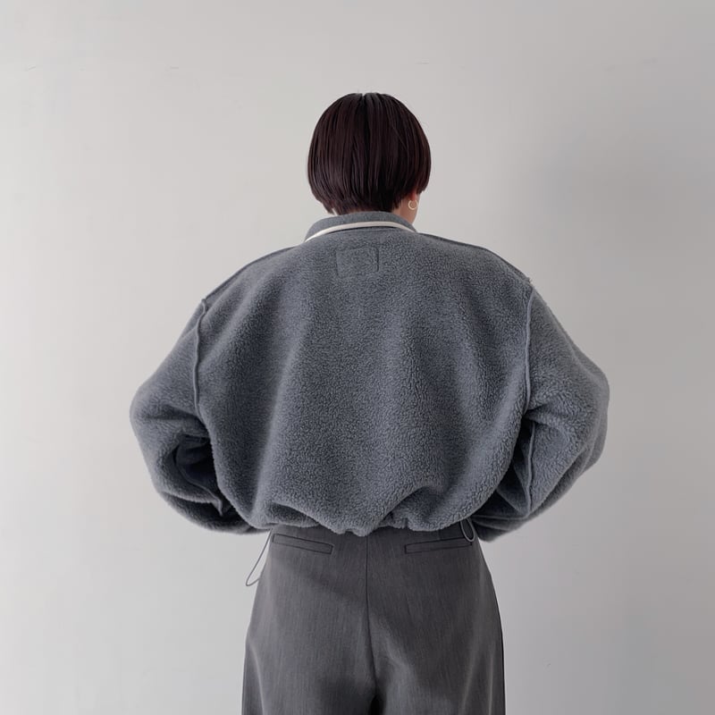 nokcha original】mannish minimal fleece/2colors