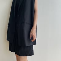 《予約販売》mannish tailored vest/2colors_no0303