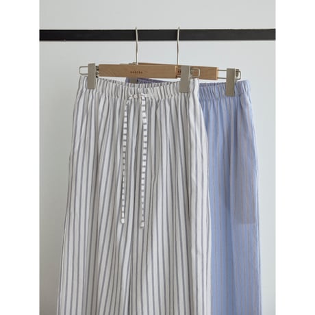 《予約販売》stripe cotton pants/2colors_np1232