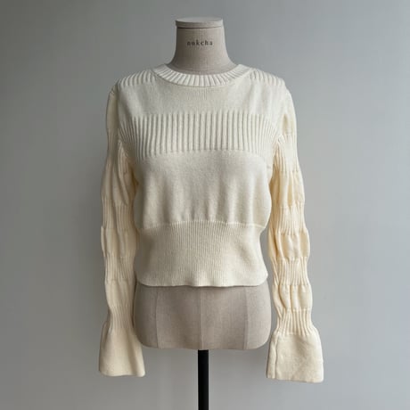 《予約販売》accent minimal knit/3colors_nt1530