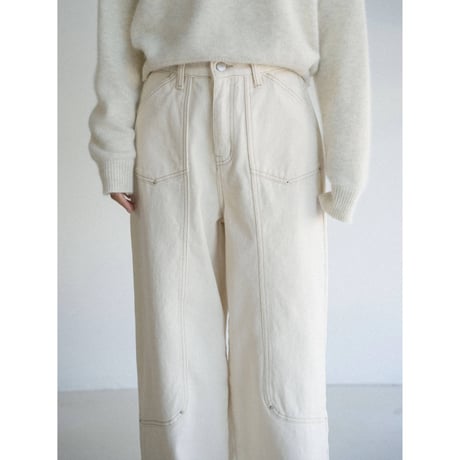 《予約販売》warm stitch accent pants_np1195