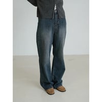 《予約販売》vintage like boots cut jeans_nj0164