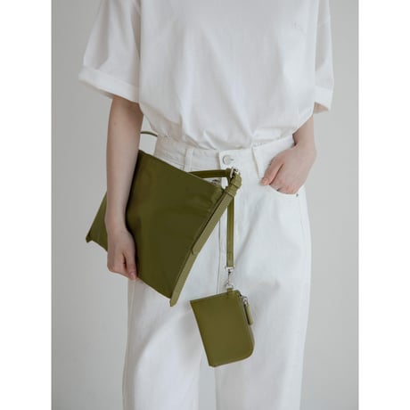 《予約販売》pouch set rectangle bag/3colors_na0725