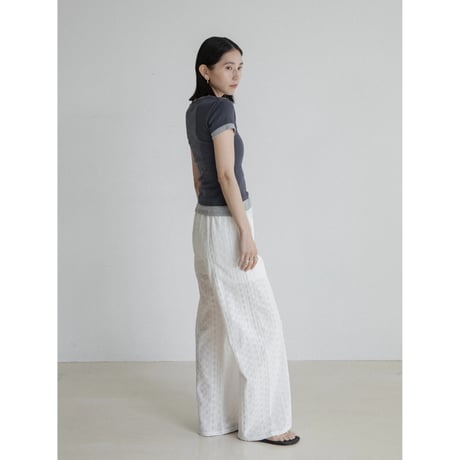 《予約販売》punching long pants_np1115