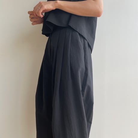 《予約販売》washer tuck oval long pants/2colors_np0840