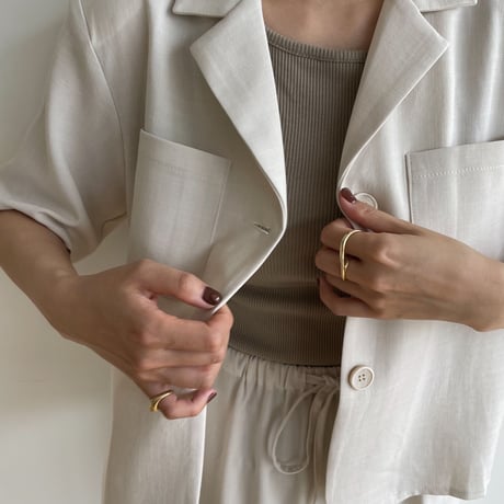 《予約販売》mannish jacket/2colors_no0214