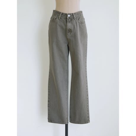 《予約販売》ashed straight jeans/2colors_nj0191