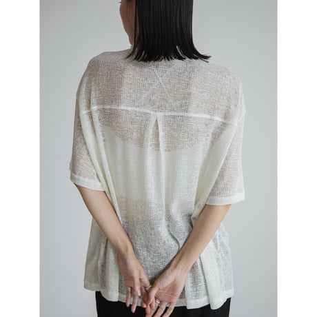 《予約販売》linen soft over knit shirt/2colors(unisex)_nb0323
