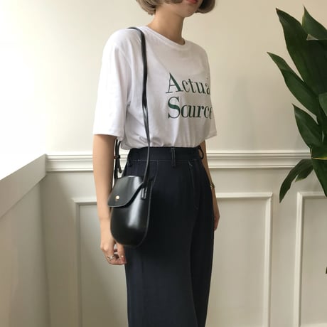 ステッチリネンブレンドパンツ /2colors