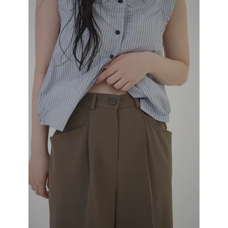 【NOKCHA original】side belt half pants/2colors_np0993