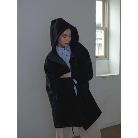 【NOKCHA original】military wool rich coat_no0391