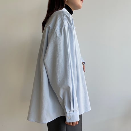 《予約販売》washing mannish shirt/3colors_nt1583