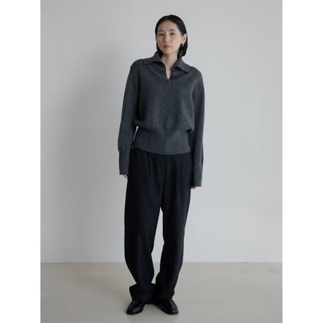 《予約販売》stripe mannish pants/2colors_np1065