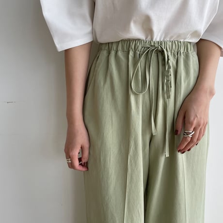 《予約販売》string linen pants/2colors_np0584