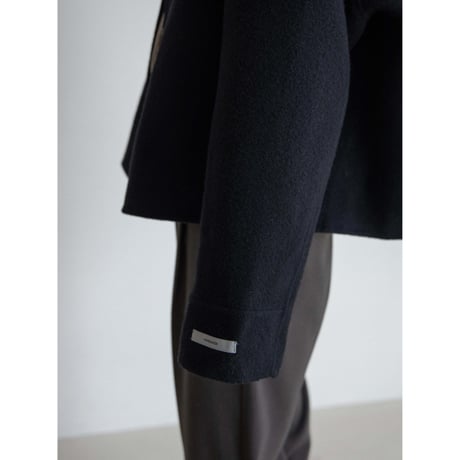 《予約販売》HANDMADE croped wool coat_no0427
