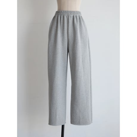 《予約販売》cut mannish sweat pants/2colors_np1147