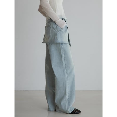 《予約販売》2set layered jeans_nj0132