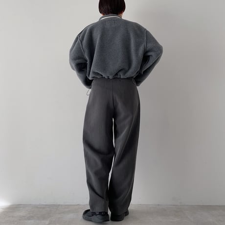 【nokcha original】mannish minimal fleece/2colors_no0330