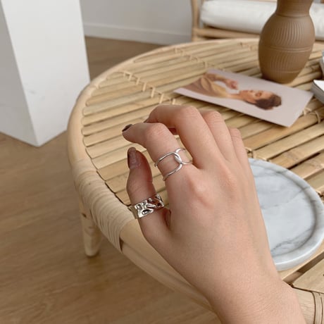 ✳︎予約販売✳︎silver925 rust ring_na0048
