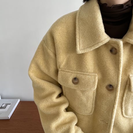 《予約販売》coloring soft jacket/2colors_no0190