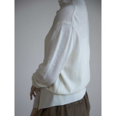 《予約販売》button accent knit/2colors_nt2169