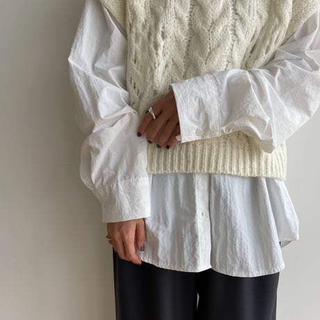 《予約販売》washer over shirt/2colors_nb0095