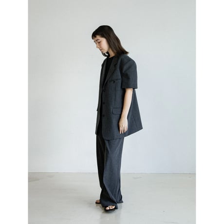 《予約販売》rich tuck wide pants/2colors_np1258