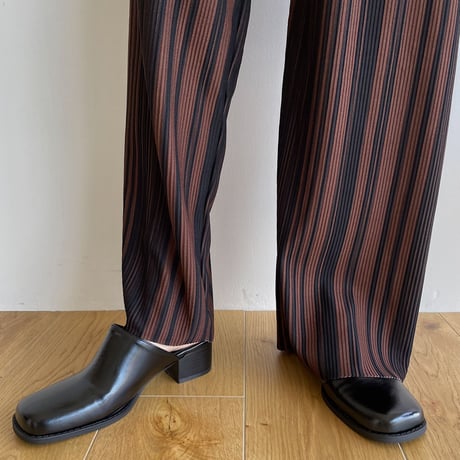 《予約販売》round mule/2colors_na0449