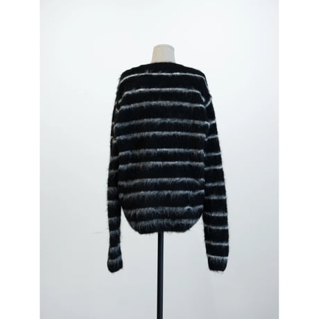 《予約販売》border knit pullover/2colors(unisex)_nt2473