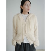 《予約販売》shaggy knit hoodie/2colors_nt2439