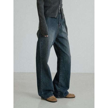 《予約販売》vintage like boots cut jeans_nj0164