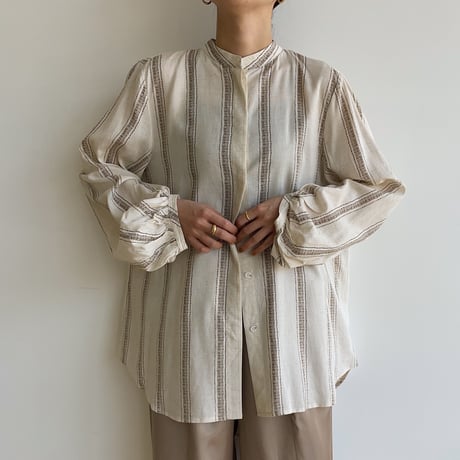 《予約販売》bohemian blouse/2colors_nb0130