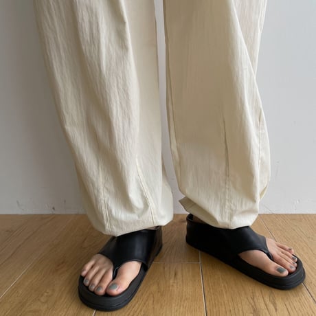 【nokcha original】2way pocket washer pants/ivory_np0768