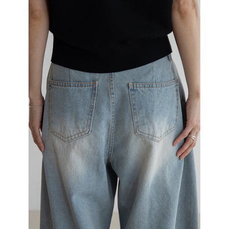 《予約販売》oval mannish jeans_nj0135