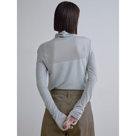 《予約販売》sheer high neck tops/3colors_nt2514
