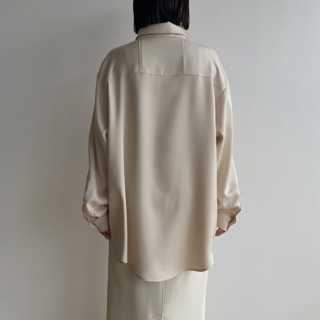 【nokcha original】material pocket shirt/2colors_nb0193
