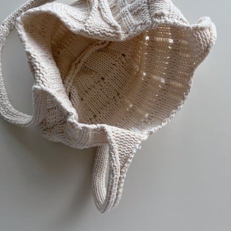 《予約販売》minimal knit bag/2colors_na0414