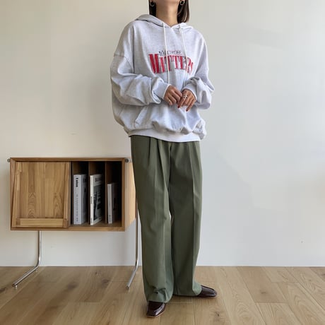 《予約販売》tuck cotton pants/2colors_np0523