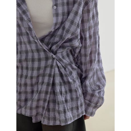 《予約販売》rincl check shirt/2colors_nb0367