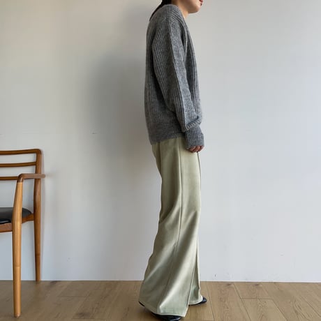 《予約販売》velvet press long pants/2colors_np0703