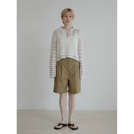 - AUTHENTIC series - chino half pants/2colors_an0043