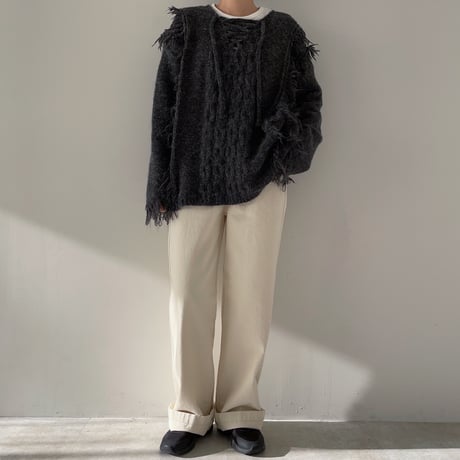 《予約販売》mannish cotton pants/3colors_np0930