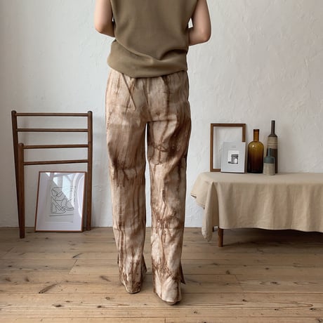 taidai slit pants /2colors_np0207