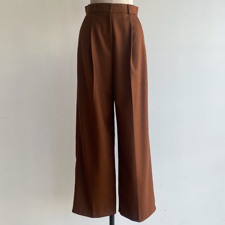 《予約販売》material tuck wide pants/3colors_np0711