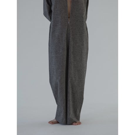- AUTHENTIC series - classy jumpsuit/melange brown_an0024