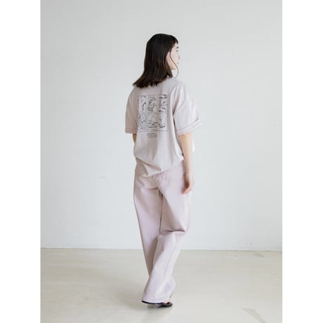 《予約販売》pigment oval jeans/2colors_nj0144