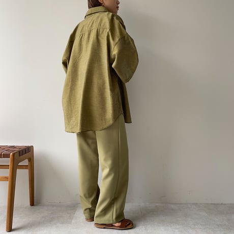 《予約販売》unisex material shirt/3colors_nt0960